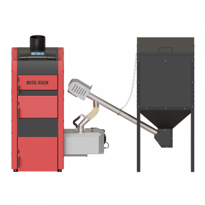 Котел Metal-Fach SMART PELLET 20 кВт с правой подачей (с интернет-модулем)
