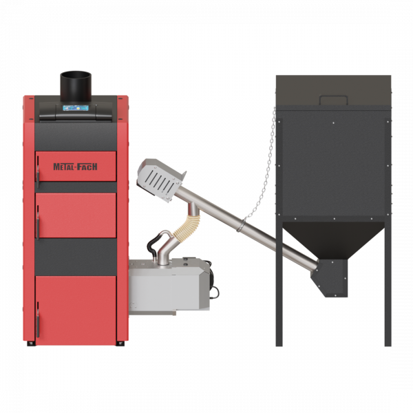 Котел Metal-Fach SMART PELLET 20 кВт с правой подачей (с интернет-модулем)